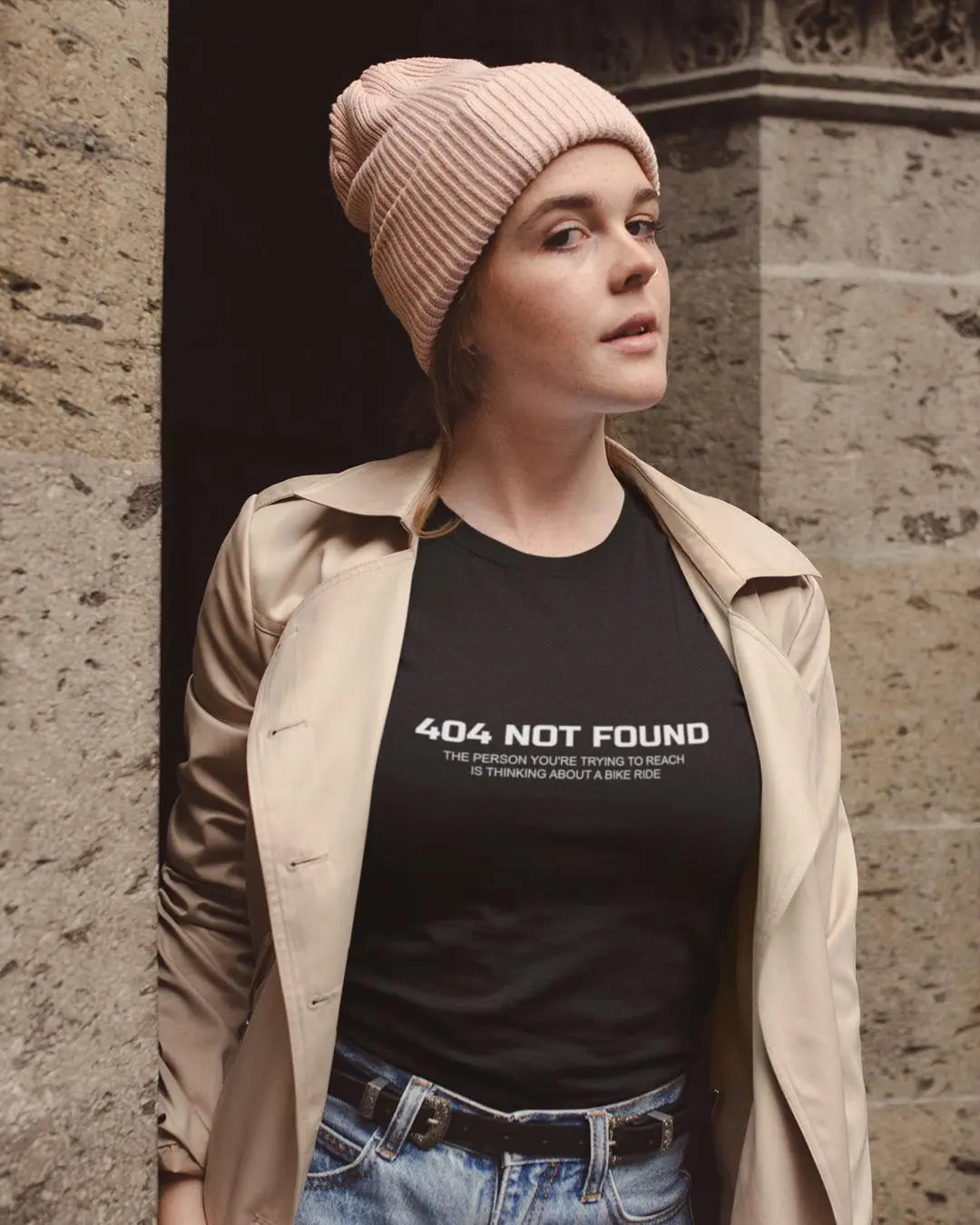 404 NOT FOUND - Thinking about a bike ride - Bicycle t-shirt