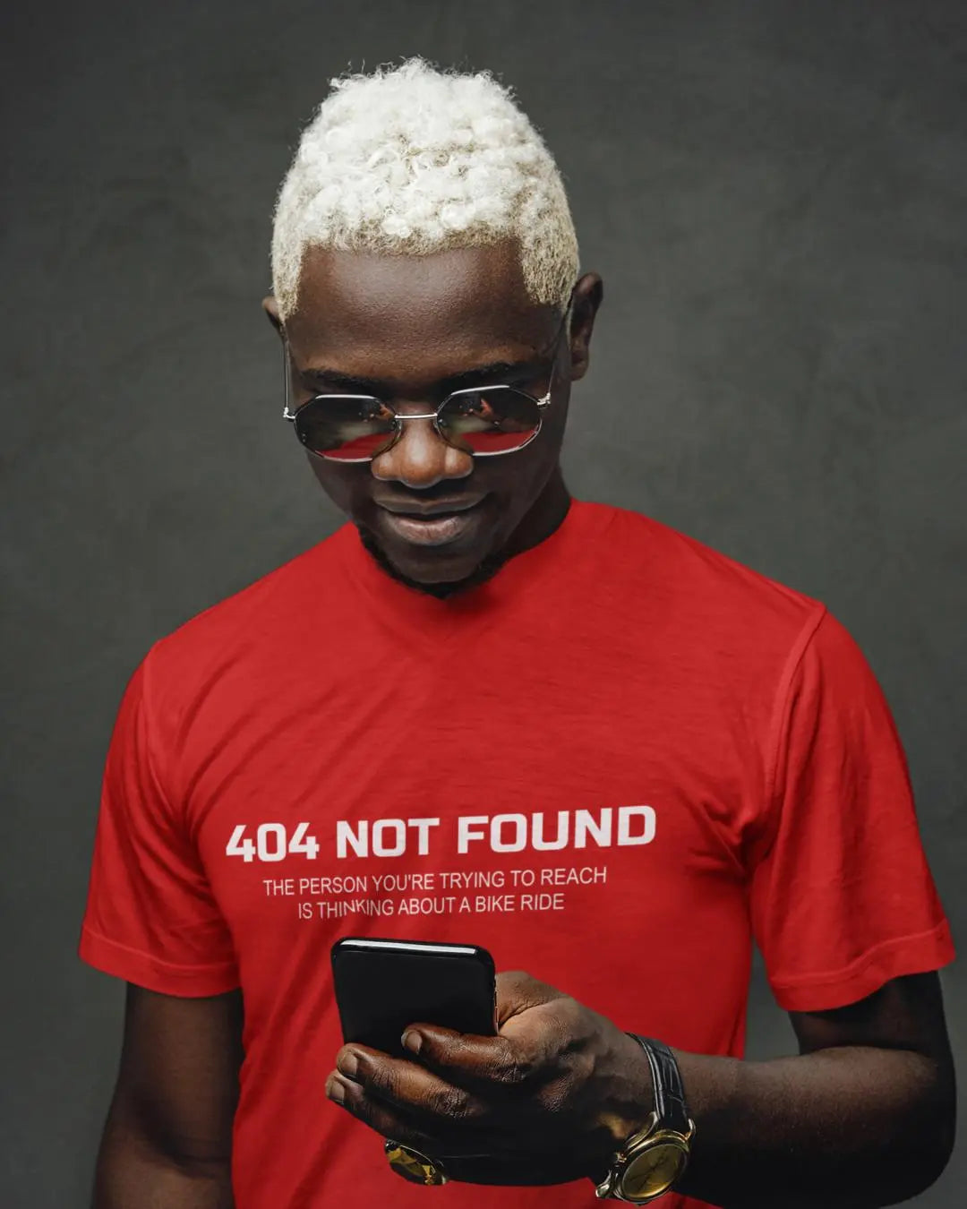 404 NOT FOUND - Thinking about a bike ride - Bicycle t-shirt