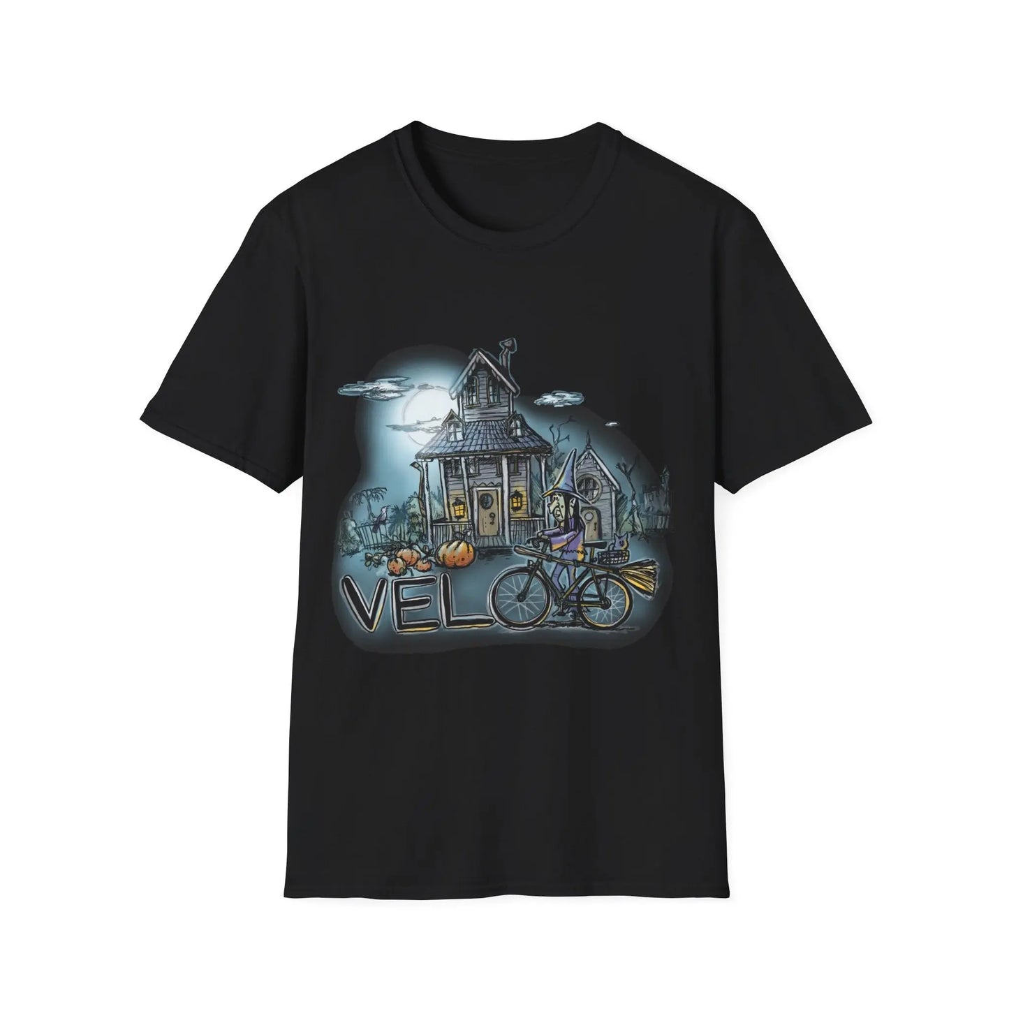A Witch on a Bicycle - Bike T-Shirt
