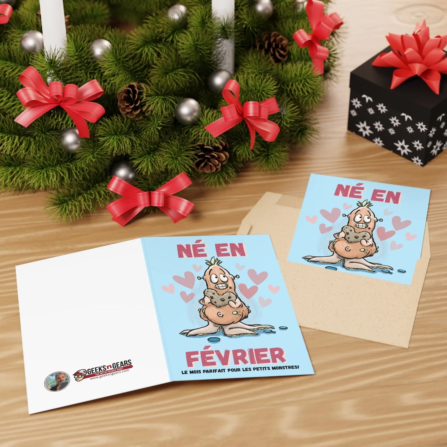 Funny February Greeting Cards - Perfect for Celebrating Birthdays & Special Occasions (1 or 10-pcs)