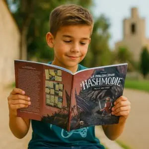 La malédiction d’Hashmodie Un livre interactif où vos choix forgeront votre destinée