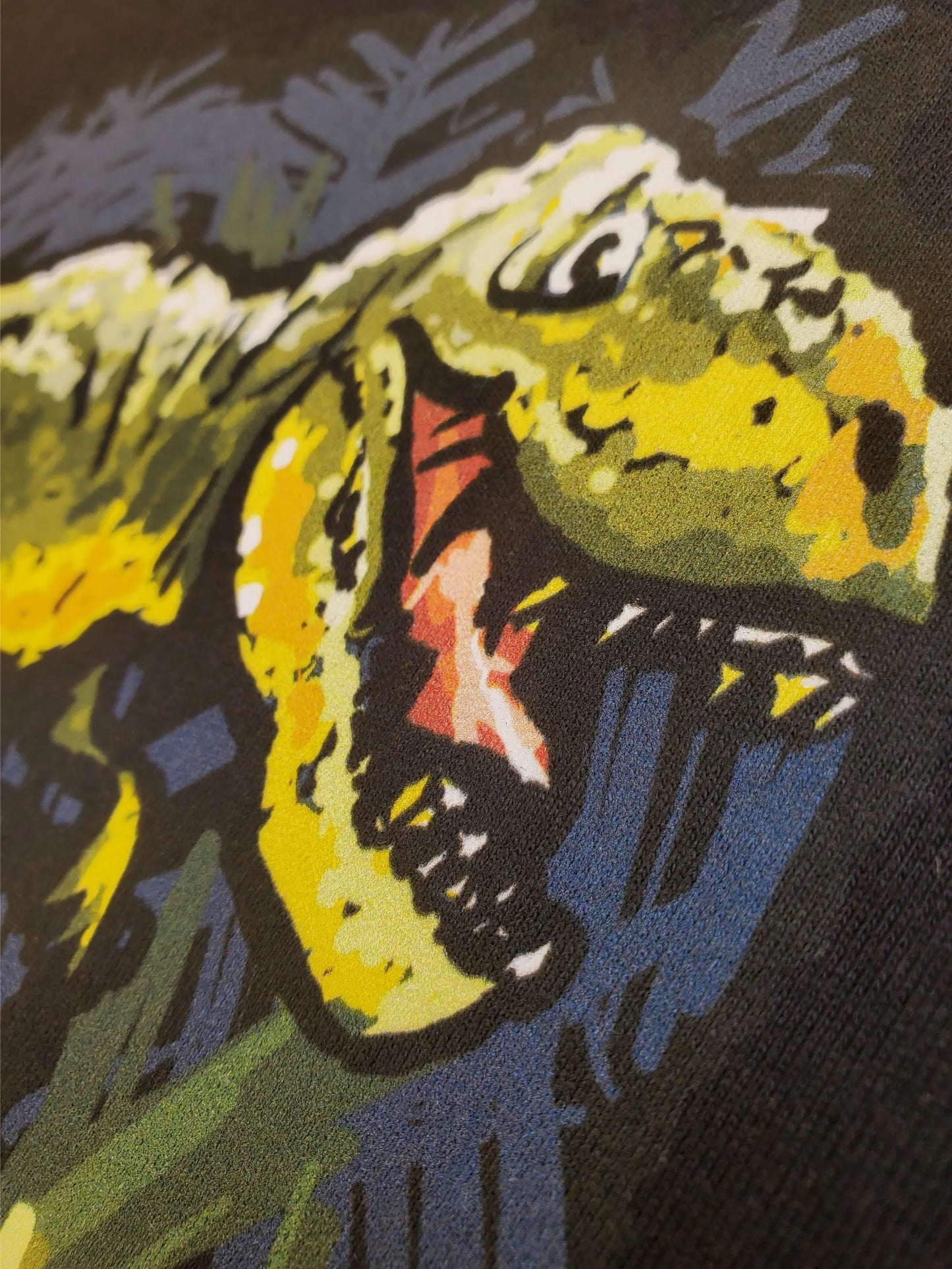 Old School Dinosaur on Mountain Bike T-shirt - Geeks'n'Gears - bicycle bike biking