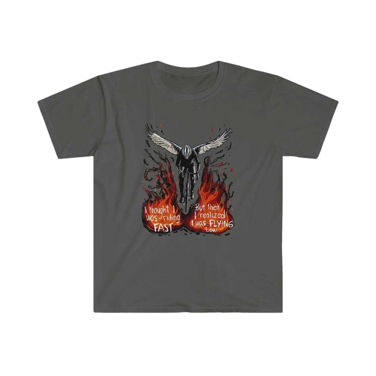 Riding Fast Flying Low Road Bike T-Shirt