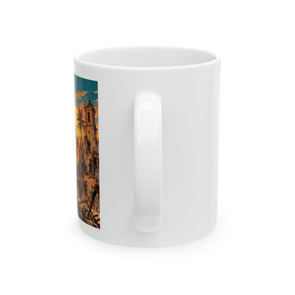 Mug - Vintage 'Bug' Apocalypse Scenic Coffee Mug (11oz/15oz)