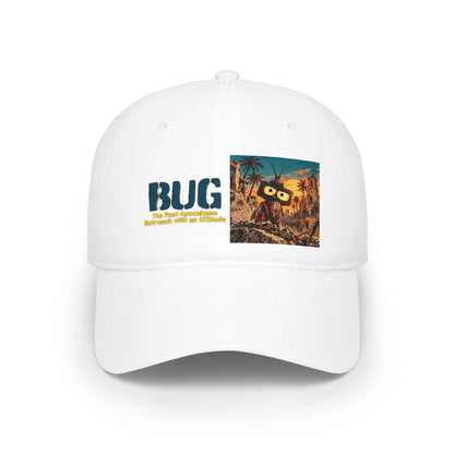 Bug Retro Surf Baseball Cap — Vintage Tropical Graphic Low Profile Hat