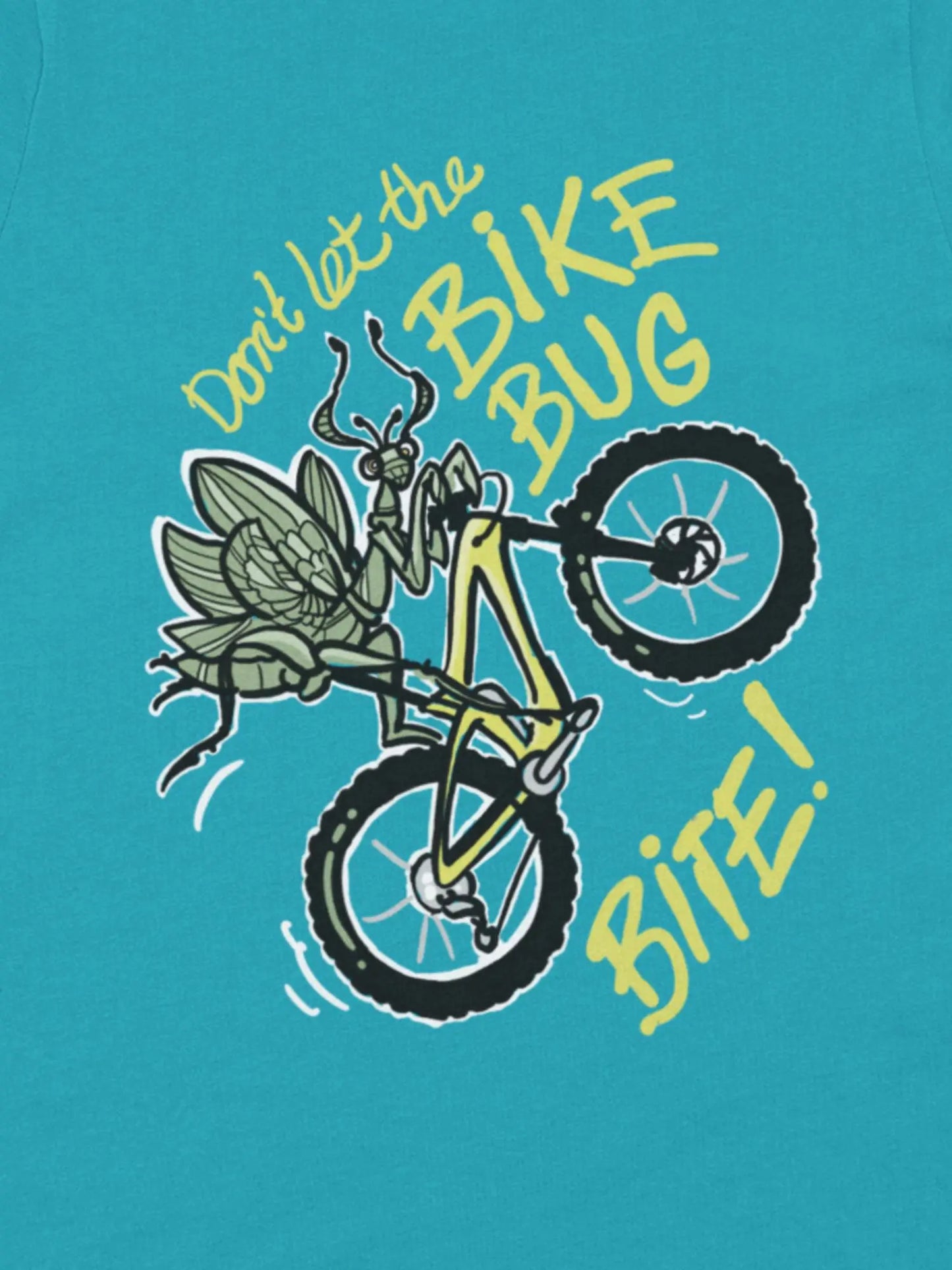 Don't Let the Bike Bug Bite - Bicycle T-Shirt