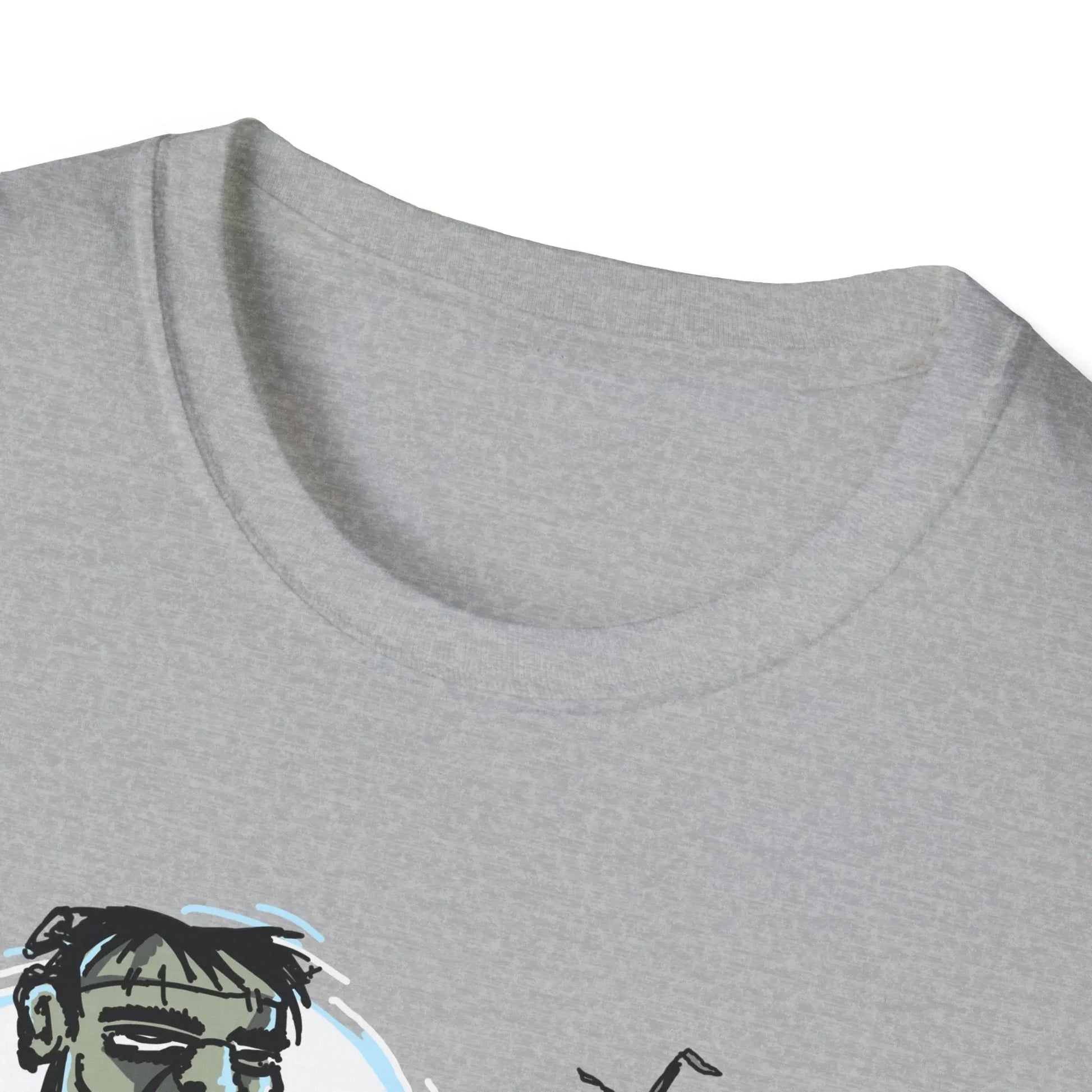 Frankenbike - Frankenstein on a gravel bike - Bicycle t-shirt