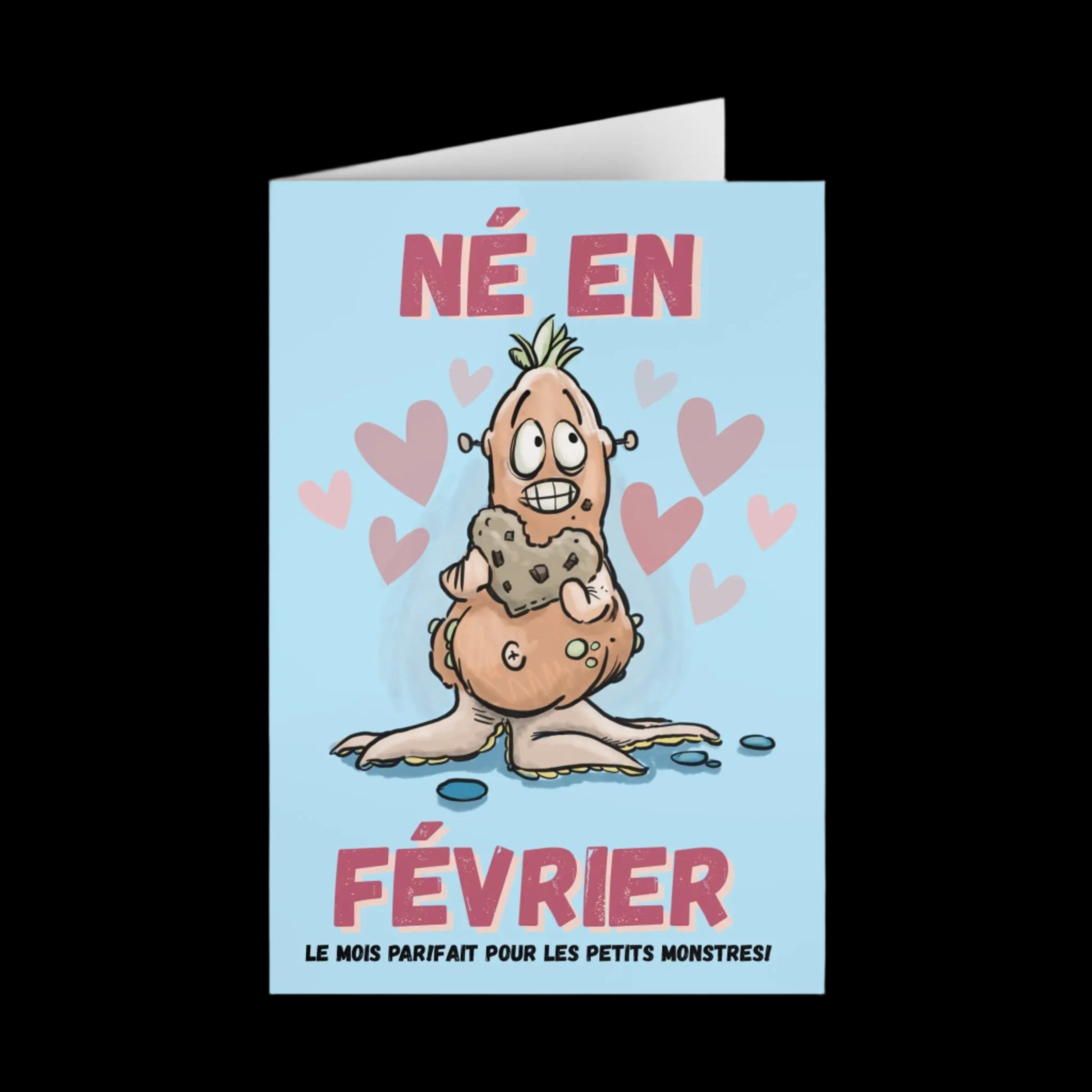 Funny February Greeting Cards - Perfect for Celebrating Birthdays & Special Occasions (1 or 10-pcs)
