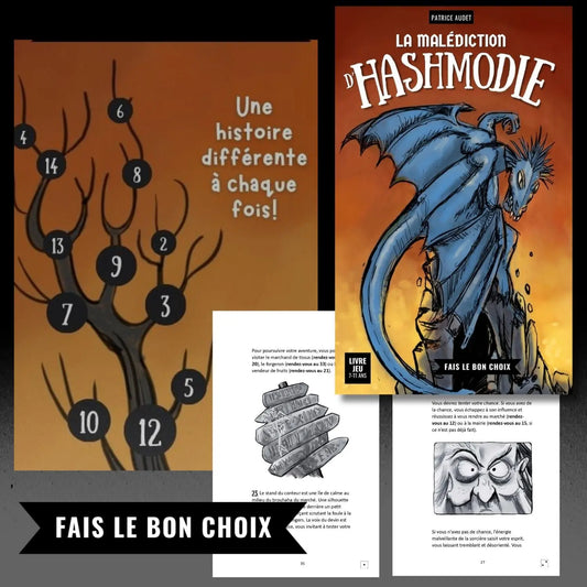 La malédiction d’Hashmodie – Version Complète PDF Noir & Blanc