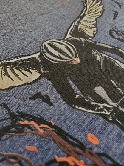 Riding Fast Flying Low Road Bike T-Shirt - Geeks'n'Gears - bicycle bike biking