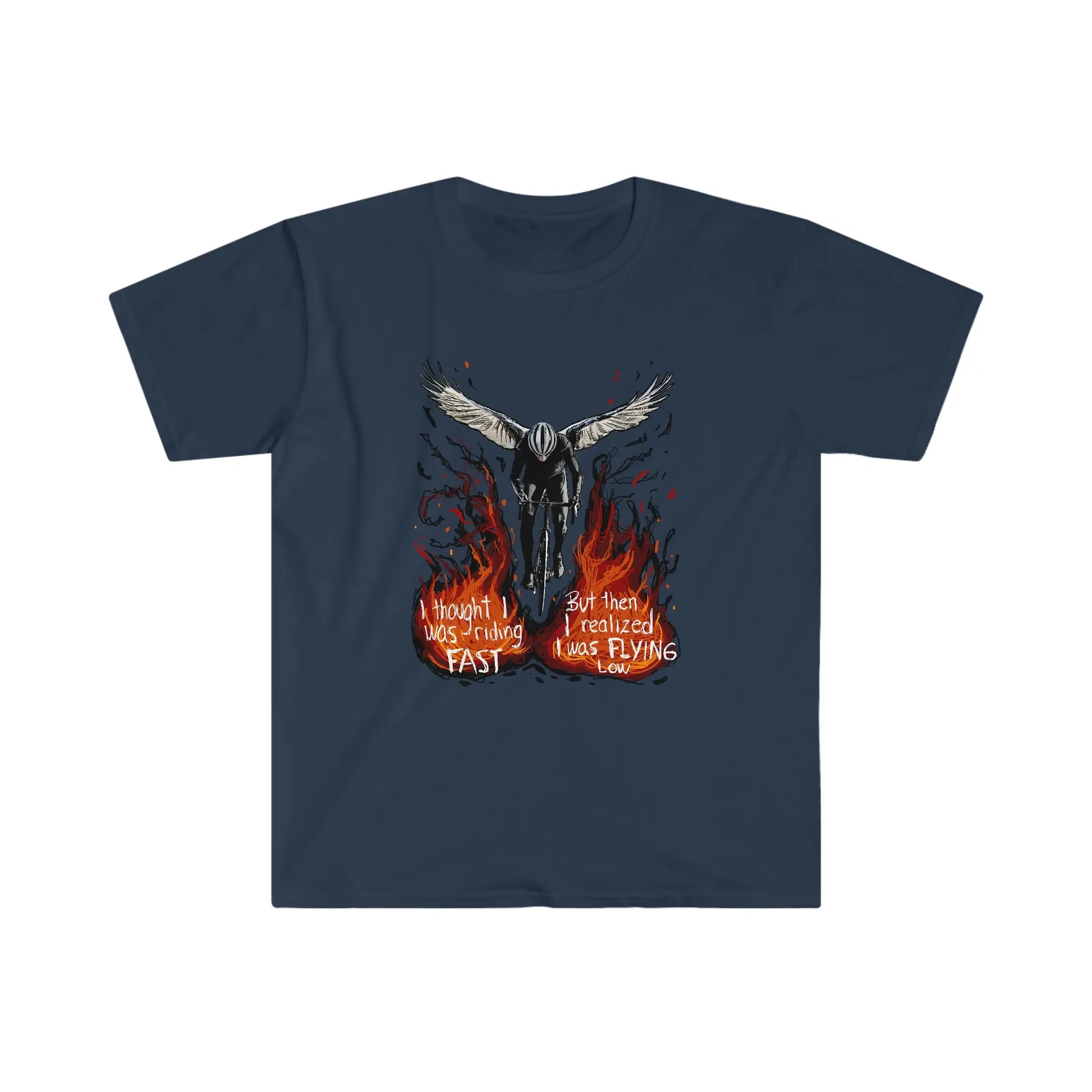Riding Fast Flying Low Road Bike T-Shirt
