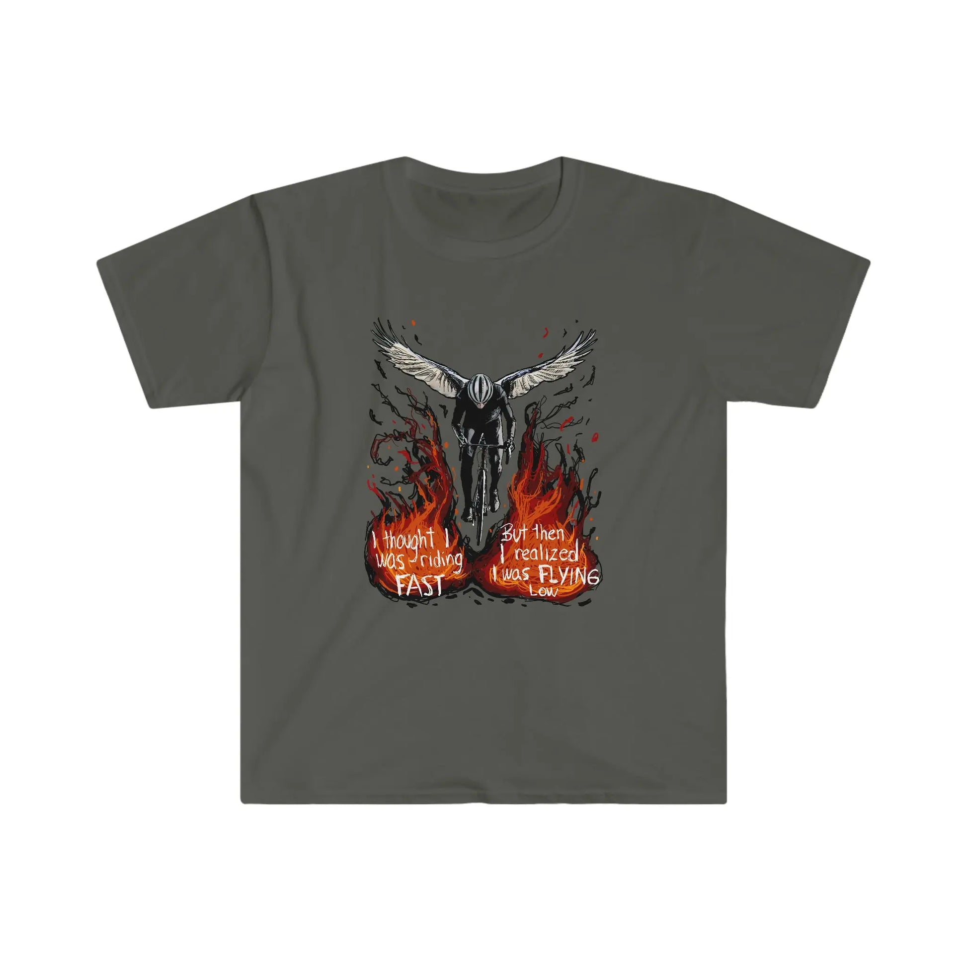 Riding Fast Flying Low Road Bike T-Shirt